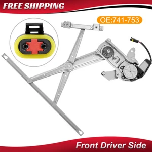 Power Window Regulator w/ motor For 1994-01 Dodge Ram 1500 Truck Front Left - Picture 1 of 6