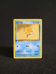 Pokemon Karte Sterndu - 1. Edition Near Mint+ - 65/102 Basis Common - Bild 1 von 4