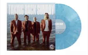 Taking Back Sunday - 152 - Blue White Color Marble Vinyl LP x/1000 Spotify Fan - Picture 1 of 4