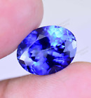 Superbe pierre précieuse sans faille certifiée saphir bleu royal naturel 7,30 ct