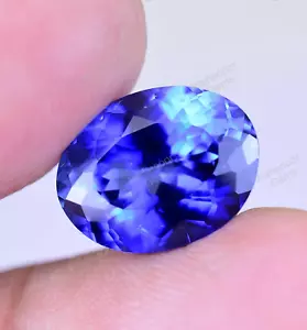 Impresionante piedra preciosa ovalada de zafiro azul real natural de 7,30 quilates con certificación impecable - Imagen 1 de 8