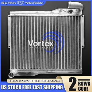 Replacement 2Row Aluminum Radiator for 1977-1980 MG MGB GT MK IV Convertible 1.8