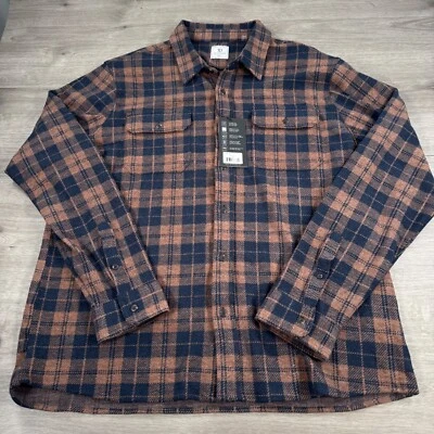 NEW 7 Diamonds Generation Soft Flannel Shirt 2XL Plaid Stretch NWT XXL - Image 1 of 4