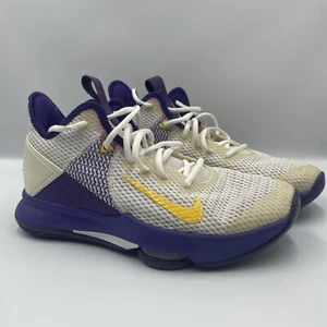 Size 8.5 - Nike LeBron Witness 4 Lakers - Picture 1 of 14