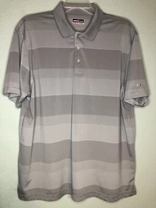 Camisa polo Big Hombre 2XLT manga corta transpirable duradera estilo sedoso plateado - Imagen 1 de 7