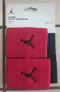 Jordan Jumpman Dri-fit Wristbands 2pack Red Unisex Nike - Picture 1 of 2