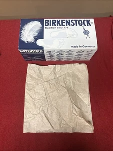 Birkenstock Empty Shoe Replacement Box 12.25”x5.75”X 4.25”Blue White - Picture 1 of 10