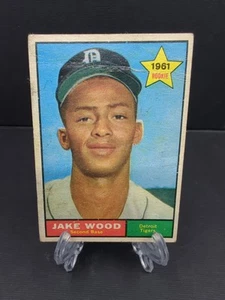 1961 Topps #514 Jake Wood RC Detroit Tigers ~ Pobre ~ - Imagen 1 de 2