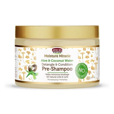 African Pride Moisture Miracle Pre-Shampoo Hair 12 Ounce (Pack of 1)  - Image 1 of 4