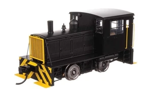 Walthers 20019 HO Plymouth ML-8 Industrial Switcher - DCC only Black with Yellow - Picture 1 of 1