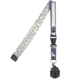 Star Wars: The Mandalorian - Grogu & The Mandalorian Lanyard - Bioworld - Picture 1 of 4