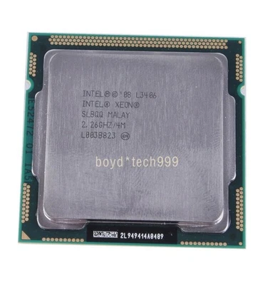 Intel Xeon L3406 2.26 GHz CPU SLBT8 2 cores 4 threads LGA1156 2267MHz Processor - Image 1 of 4