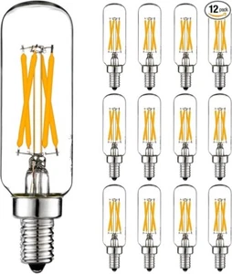 Candelabra LED Bulbs,Dimmable T6 LED Tubular Bulb 4.5W Equivalent 40W 2700K W... - Picture 1 of 5