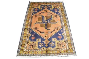 Azerbaijan 211x140 Aserbaidschan Kazak Kaukasus Rug handgeknüpft Orientteppich - Bild 1 von 8