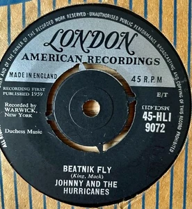 JOHNNY AND THE HURRICANES BEATNIK FLY 7" LONDON (1959) EX ROCK 'N' ROLL ENGLAND - Bild 1 von 4