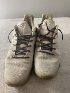 Nike Kobe A.D. Chrom 852425-110 Größe 13 DNA Mamba Low Top weiß silber Turnschuhe - Bild 1 von 11