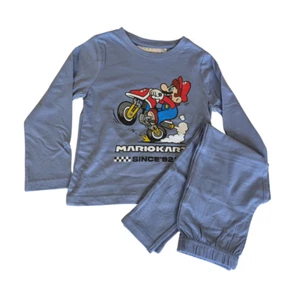 Mario Kart Jungen Schlafanzug - Kinder Nachtwäsche Nachtwäsche Pyjama - Super Mario - Bild 1 von 6