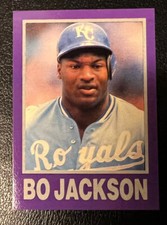 Bo Jackson 1990-91 Statz NNO Baseball Card Royals