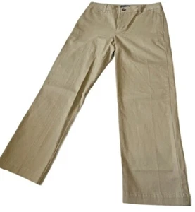 Pantalones uniformes escolares planos Chaps para niños talla 12 - Imagen 1 de 5