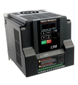 L510-202-H1-U TECO VFD 2HP  230V 7.5A  1-Ph Input/ 3-Ph Output L510 MICRO DRIVE - Picture 1 of 3