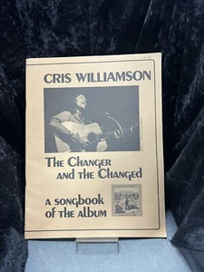 Cris Williamson: "The Changer and the Changed" ALBUM SONGBOOK with music/lyrics - Picture 1 of 10