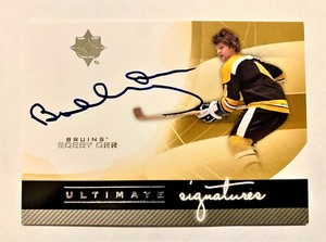 2012-13 UD ULTIMATE COLLECTION SIGNATURES BOBBY ORR AUTOGRAPH HOF BRUINS AUTO
