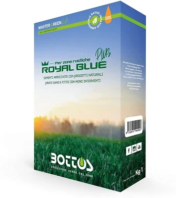 Bottos - ROYAL BLUE PLUS - Prato sano e fitto con meno interventi - 1 kg