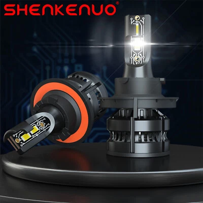 Kit de faros LED 9007 HB5 6000K blancos para Nissan Versa 2015-2019 bombillas altas/bajas Foto 1 de 4