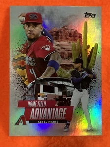 KETEL MARTE 2025 Topps Series 1 Baseball HA-20 Home Field Advantage DIAMONDBACKS - Picture 1 of 2