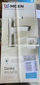 Grifo de baño Moen WSL84733 Danika 1 orificio nuevo - - cromado - Imagen 1 de 3