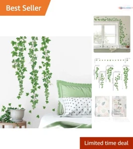 Vine Wall Decals Vinyl 8 Sheets Waterproof Leaf Design Home Decor Art - Picture 1 of 6