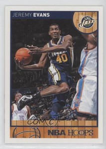 2013-14 NBA Hoops Jeremy Evans #180