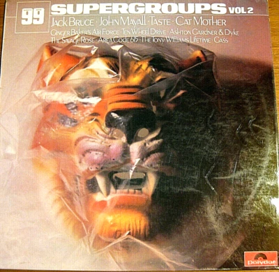 Various Artists - Supergroups Vol 2 Vinyl LP, 1st Press Very Good+ Vinyl Rare LP - Image 1 of 4
