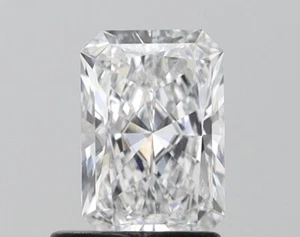 1.02 ct D-VVS2 Radiant Cut Diamond, IGI Certified Diamond, CVD Lab Grown Diamond - Picture 1 of 6