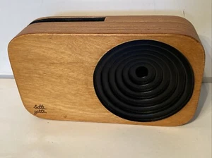 Bitti Gitti Wooden Sound System Cell Phone Speaker Wood Acoustic Black - Photo 1 sur 9