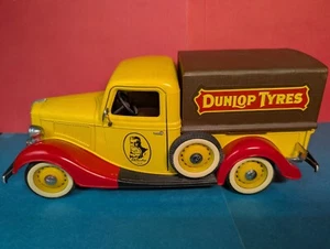 Ford V8 Pick Up 1936 Dunlop Tyres- Solido Model Truck 1/19 Scale no box - Picture 1 of 16