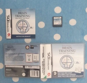 🌟BRAIN TRAINING🌟NINTENDO DS/LITE/DSi/XL/2DS/3DS🌟FAST FREE UK🇬🇧POSTAGE🌟 - Imagen 1 de 5