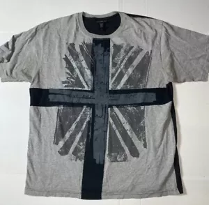 Preowned- Vintage DKNY Jeans NYC Rock T-Shirt Mens (Size 2XL) - Picture 1 of 5