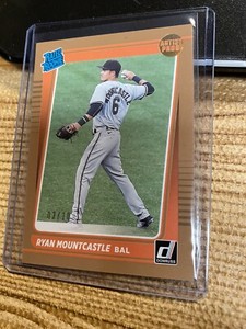2021 Donruss Artist Proof Ryan Mountcastle #59 also #2/10 mint from pack
