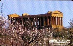 G 1079 C&C 3152 SCHEDA TELEFONICA NUOVA MAGNETIZZATA AGRIGENTO VALLE DEI TEMPLI - Foto 1 di 2