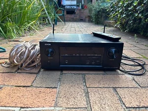 Denon AVR-X2300W AV Receiver - 4K UHD 7.2 Dolby Atmos w/ Speaker Wire *WORKING* - Picture 1 of 6