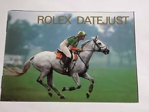 ROLEX Datejust Booklet  1988 to 1994  FRENCH - Picture 1 of 1