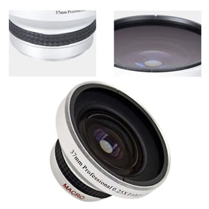 Argento Forte Applicabilità 37mm 0.25X Super Fisheye Obiettivo Aggiuntivo per 37m - Foto 1 di 14