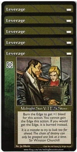 Leverage x4 + 1 Lords of the Night variant 2 of 2 V:TES VTES Vampire CCG - Picture 1 of 1