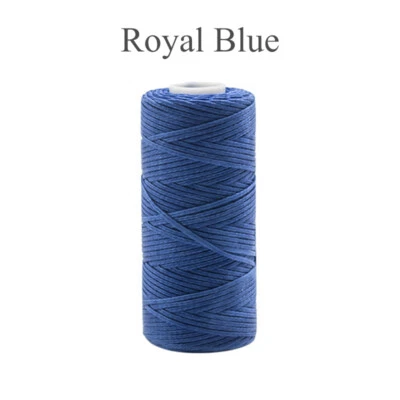 Flat Waxed Sewing Line Thread Leather Cord Craft For DIY Hand Stitching Thread - Image 1 of 4