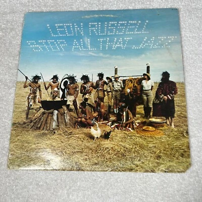 Leon Russell Stop All That Jazz Vinyl Record LP Shelter Recording Company Foto 1 de 4