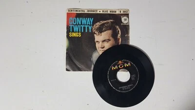 Conway Twitty: Blue Moon - Sentimental journay (Vinile 45 giri) - Immagine 1 di 2