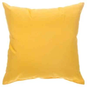 CANVAS SUNFLOWER YELLOW OUTDOOR THROW PILLOW *BSQSFL* 18X18 - Picture 1 of 1