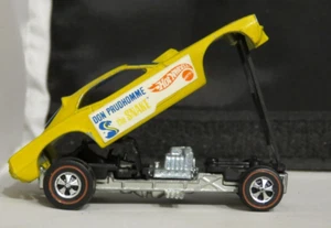 Hot Wheels Redline Don Prudhomme SNAKE FUNNY CAR YELLOW ENAMEL - Picture 1 of 14