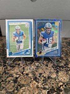 Inserto Panini Donruss The Rookies 2025 Isaac Teslaa Detroit Lions SP #35🫡 - Imagen 1 de 2